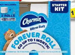 Target Charmin 1700-sheet toilet paper forever roll starter kit offer