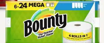 Target Bounty select-a-size 12-pk. triple-roll paper towels offer