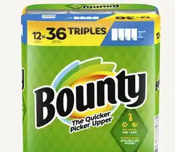 Target Bounty select-a-size 6-pk. mega-roll paper towels offer