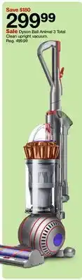 Target Dyson Ball Animal 3 Total Clean upright vacuum offer