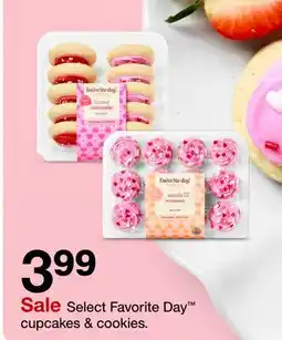 Target Select Favorite Day cupcakes & cookies offer