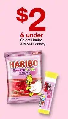 Target Select Haribo & M & M' s candy offer