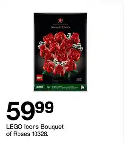 Target LEGO Icons Bouquet of Roses 10328 offer