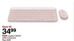 Target Logitech MK470 USB-A keyboard offer