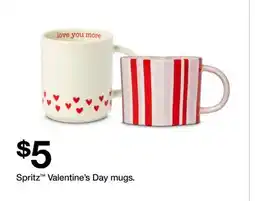 Target Spritz Valentine's Day mugs offer