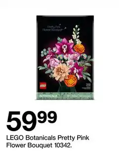 Target LEGO Botanicals Pretty Pink Flower Bouquet 10342 offer