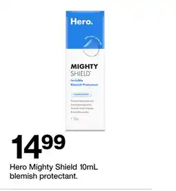 Target Hero Mighty Shield 10mL blemish protectant offer