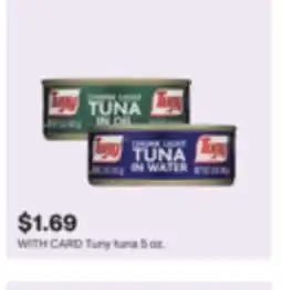 CVS Tuny tuna offer