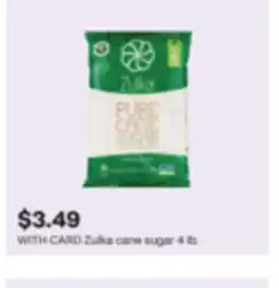 CVS Zulka cane sugar offer