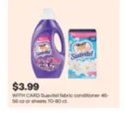 CVS Suavitel fabric conditioner 46-56 oz or sheets 70-80 ct offer