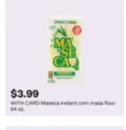CVS Maseca instant corn masa flour 64 oz offer