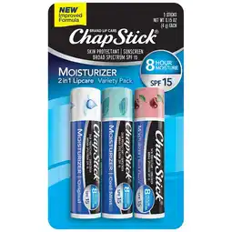 Walgreens Lip Balm Moisturizer Set Original, Black Cherry, Cool Mint offer