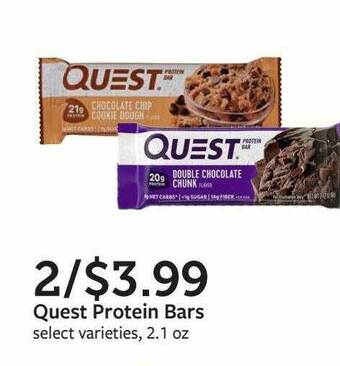 Fareway Quest Protein Bars offer