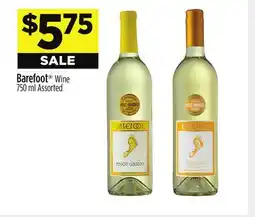 Dollar General Barefoot Wine offer