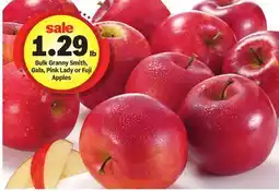 Meijer Bulk Granny Smith, Gala, Pink Lady or Fuji Apples offer