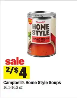 Meijer Campbell's Home Style Soups offer