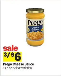 Meijer Prego Cheese Sauce offer