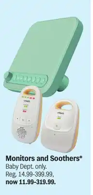 Meijer Monitors and Soothers Baby Dept offer