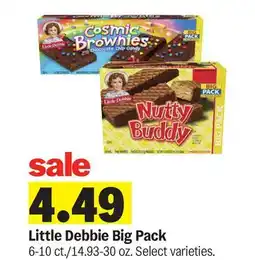Meijer Little Debbie Big Pack offer