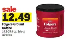 Meijer Folgers Ground Coffee offer
