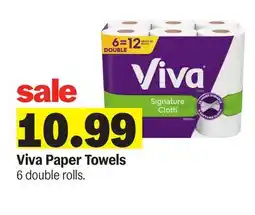 Meijer Viva Paper Towels offer