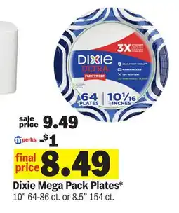 Meijer Dixie Mega Pack Plates offer