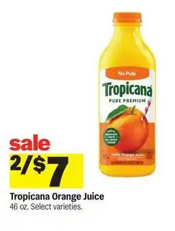 Meijer Tropicana Orange Juice offer