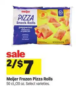 Meijer Meijer Frozen Pizza Rolls offer
