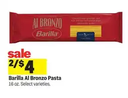 Meijer Barilla Al Bronzo Pasta offer