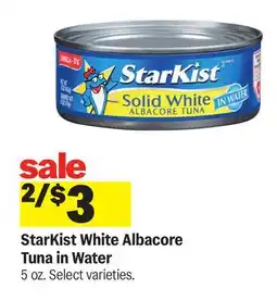 Meijer StarKist White Albacore Tuna in Water offer