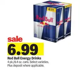Meijer Red Bull Energy Drinks offer