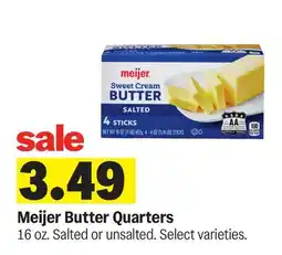 Meijer Meijer Butter Quarters offer