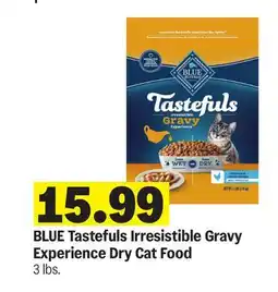 Meijer BLUE Tastefuls Irresistible Gravy Experience Dry Cat Food offer