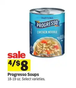 Meijer Progresso Soups offer