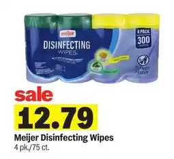 Meijer Meijer Disinfecting Wipes offer