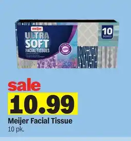 Meijer Meijer Facial Tissue offer