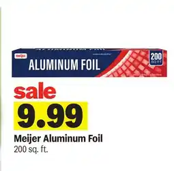 Meijer Meijer Aluminum Foil offer
