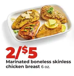Hy-Vee Marinated boneless skinless chicken breast offer