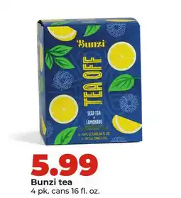 Hy-Vee Bunzi tea offer