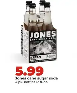 Hy-Vee Jones cane sugar soda offer