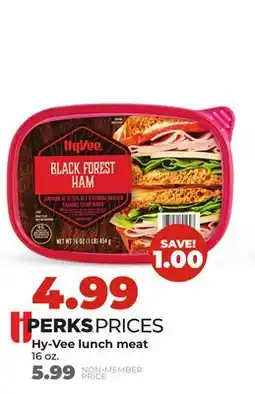 Hy-Vee Hy-Vee lunch meat offer