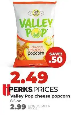 Hy-Vee Valley Pop cheese popcorn offer