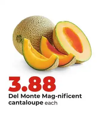 Hy-Vee Del Monte Mag-nificent cantaloupe offer