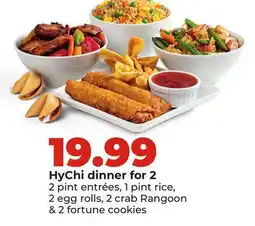 Hy-Vee HyChi dinner for 2 offer