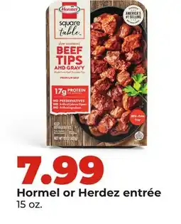 Hy-Vee Hormel or Herdez entrée offer