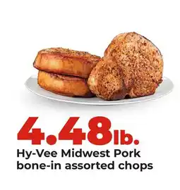 Hy-Vee Hy-Vee Midwest Pork bone-in assorted chops offer