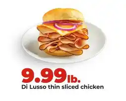Hy-Vee Di Lusso thin sliced chicken offer