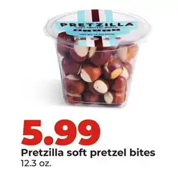 Hy-Vee Pretzilla soft pretzel bites offer