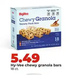 Hy-Vee Hy-Vee chewy granola bars offer