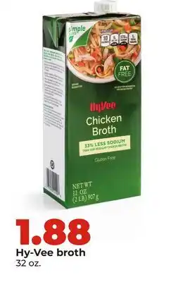 Hy-Vee Hy-Vee broth offer